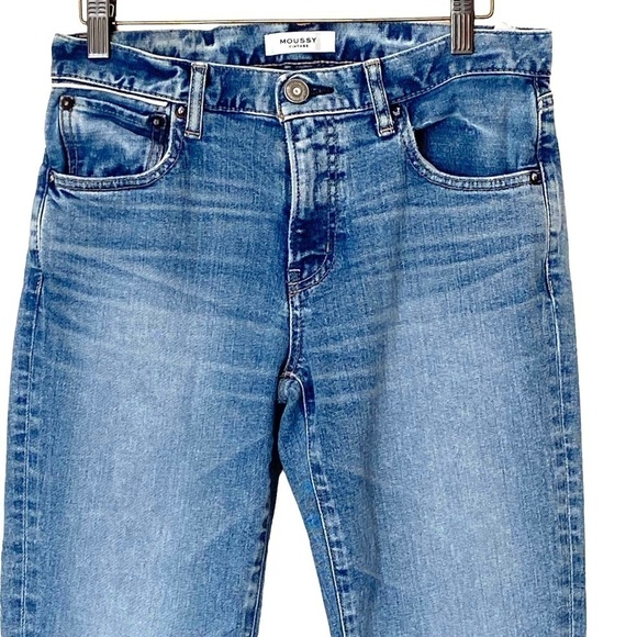 MOUSSY Vintage Blossom Skinny Jeans in Light Blue, Size 27 - Picture 8 of 14